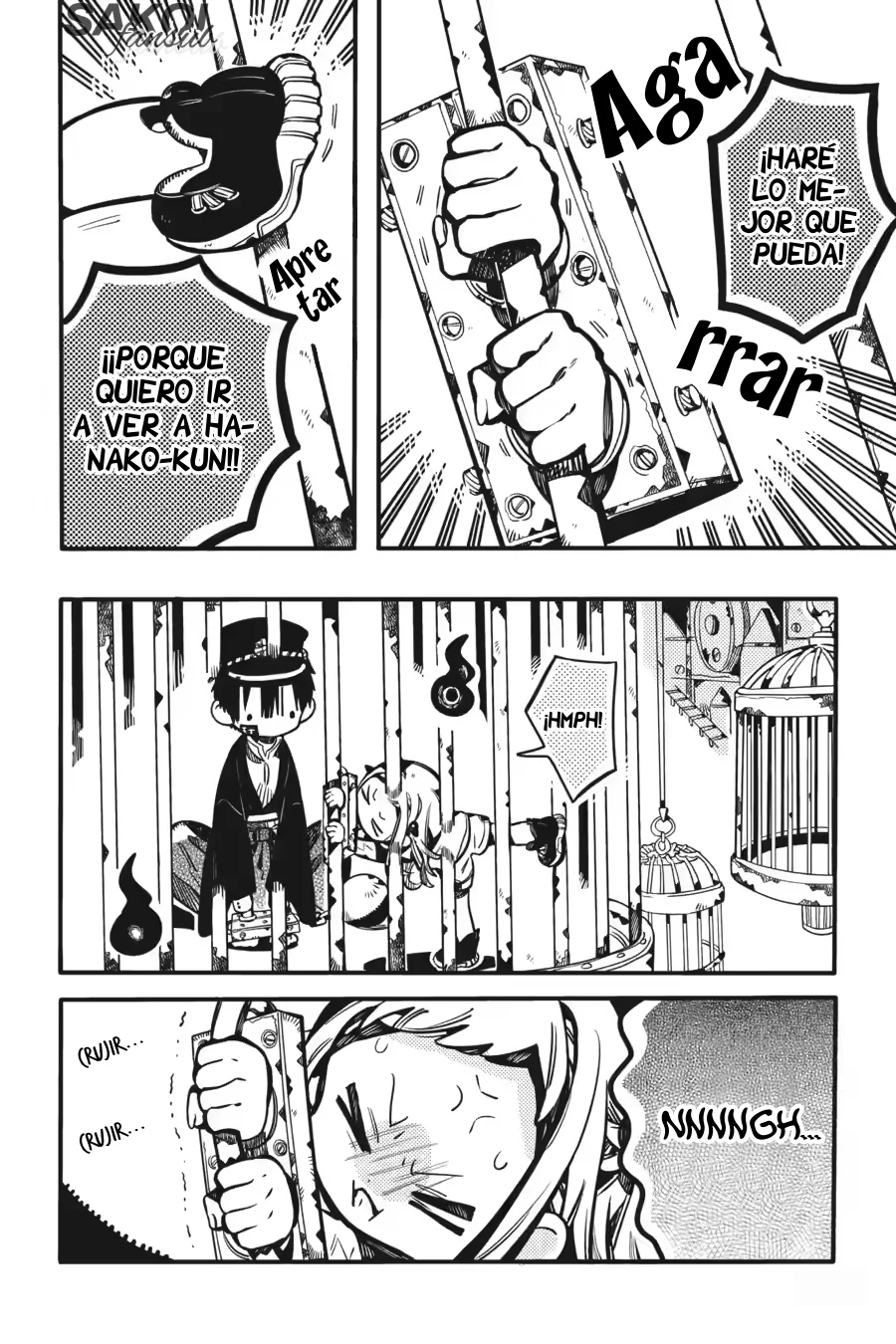 Jibaku Shounen Hanako-kun Capítulo 108 - Página 17