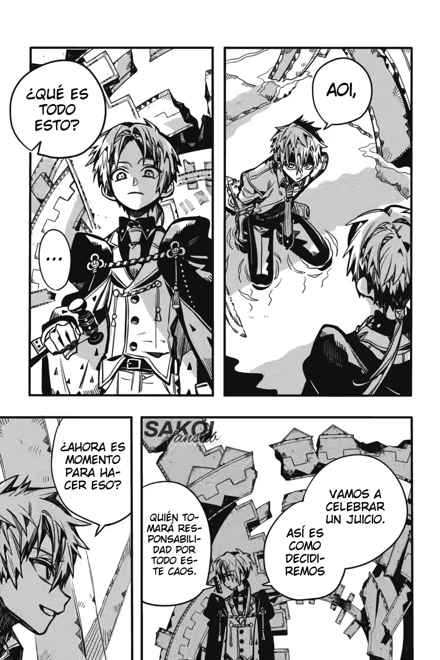 Jibaku Shounen Hanako-kun Capítulo 108 - Página 38