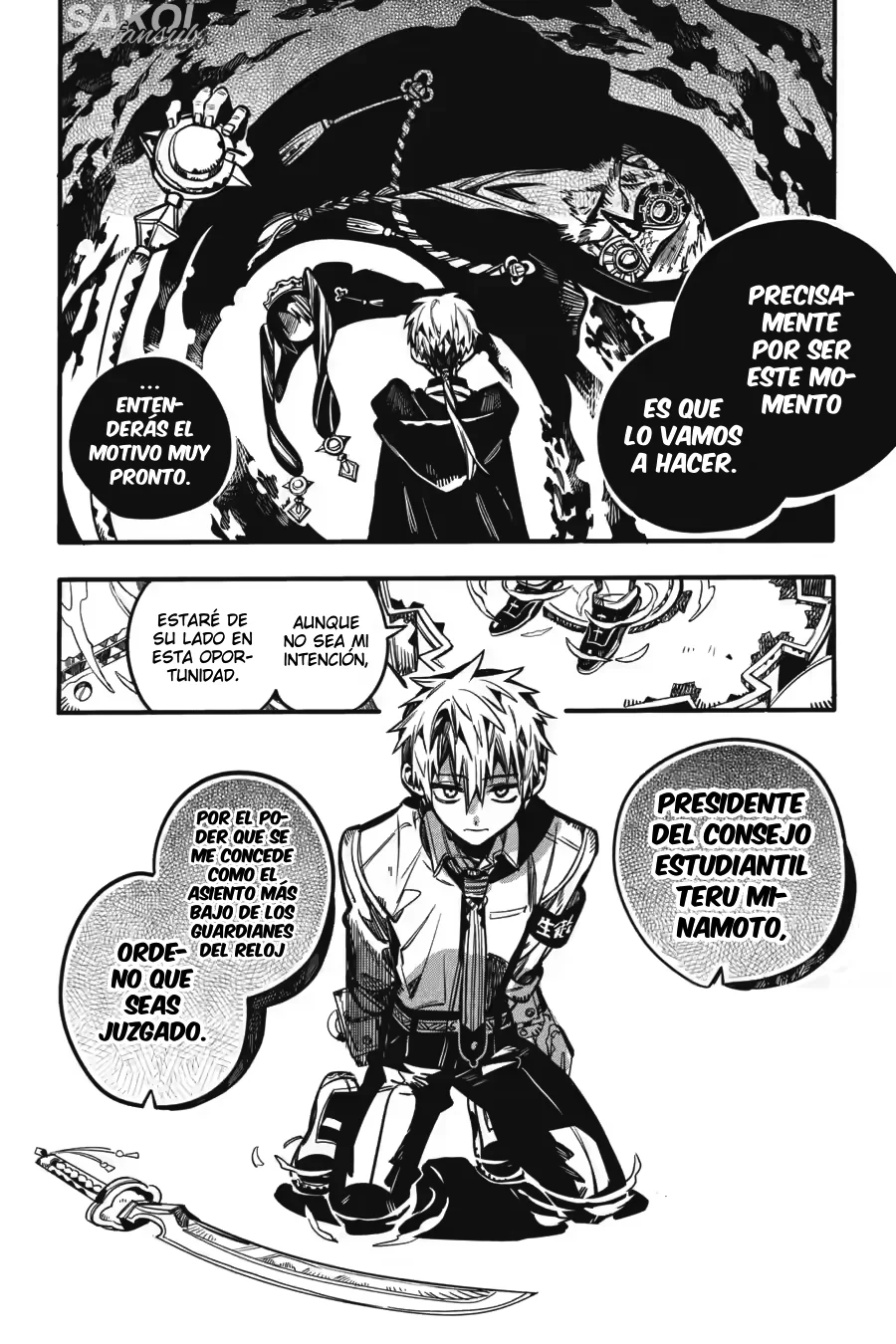 Jibaku Shounen Hanako-kun Capítulo 108 - Página 39