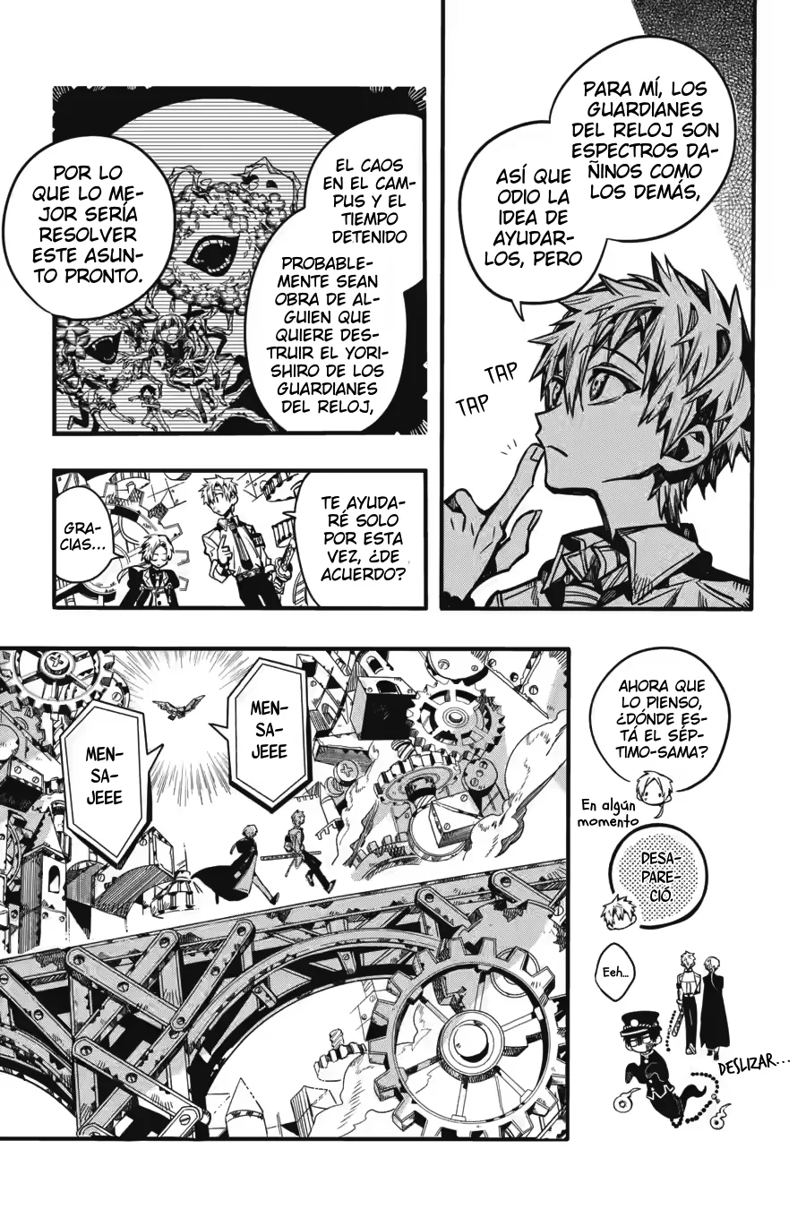 Jibaku Shounen Hanako-kun Capítulo 108 - Página 6