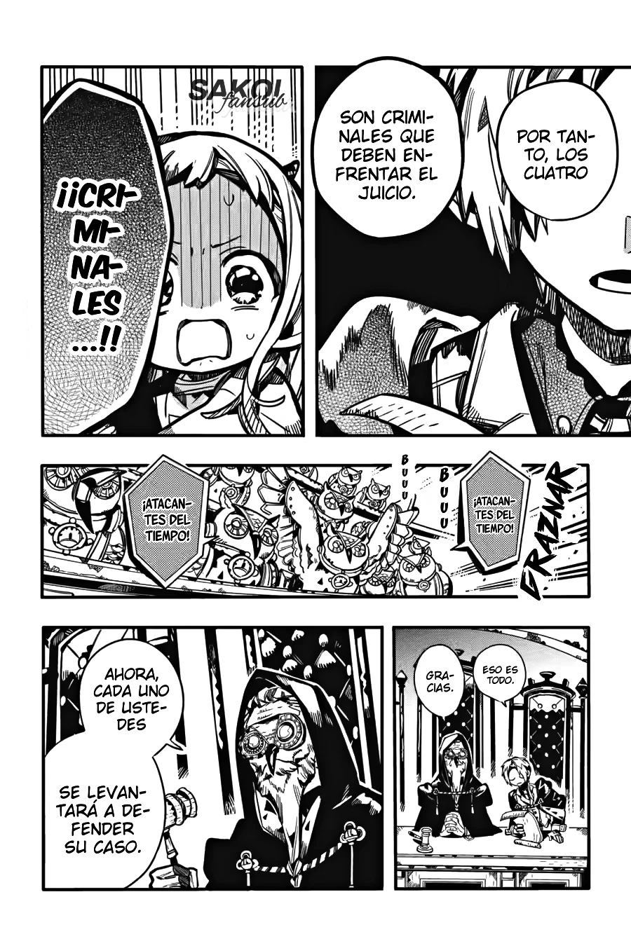Jibaku Shounen Hanako-kun Capítulo 109 - Página 10