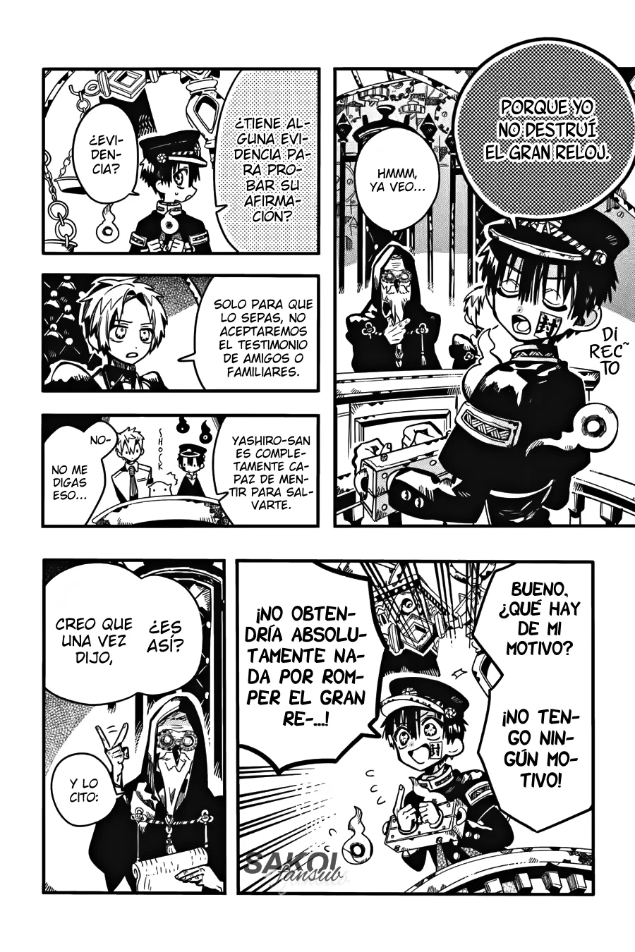 Jibaku Shounen Hanako-kun Capítulo 109 - Página 12