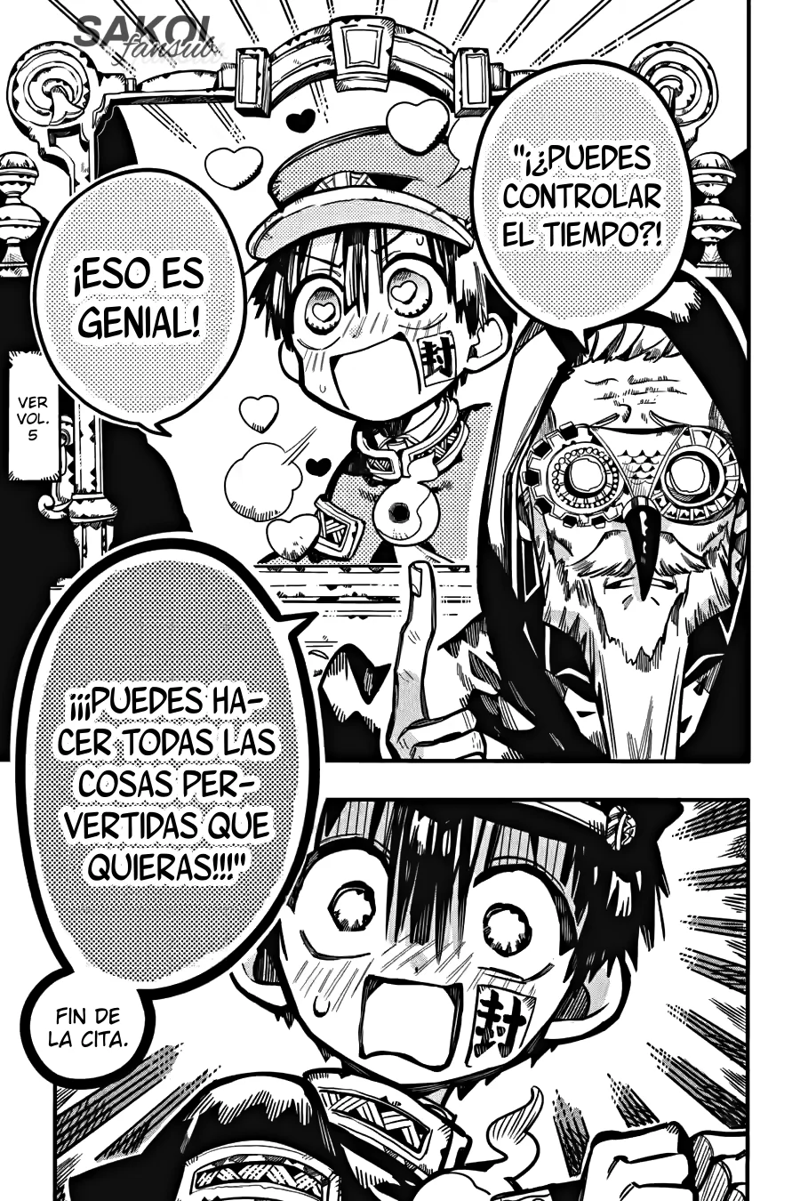 Jibaku Shounen Hanako-kun Capítulo 109 - Página 14