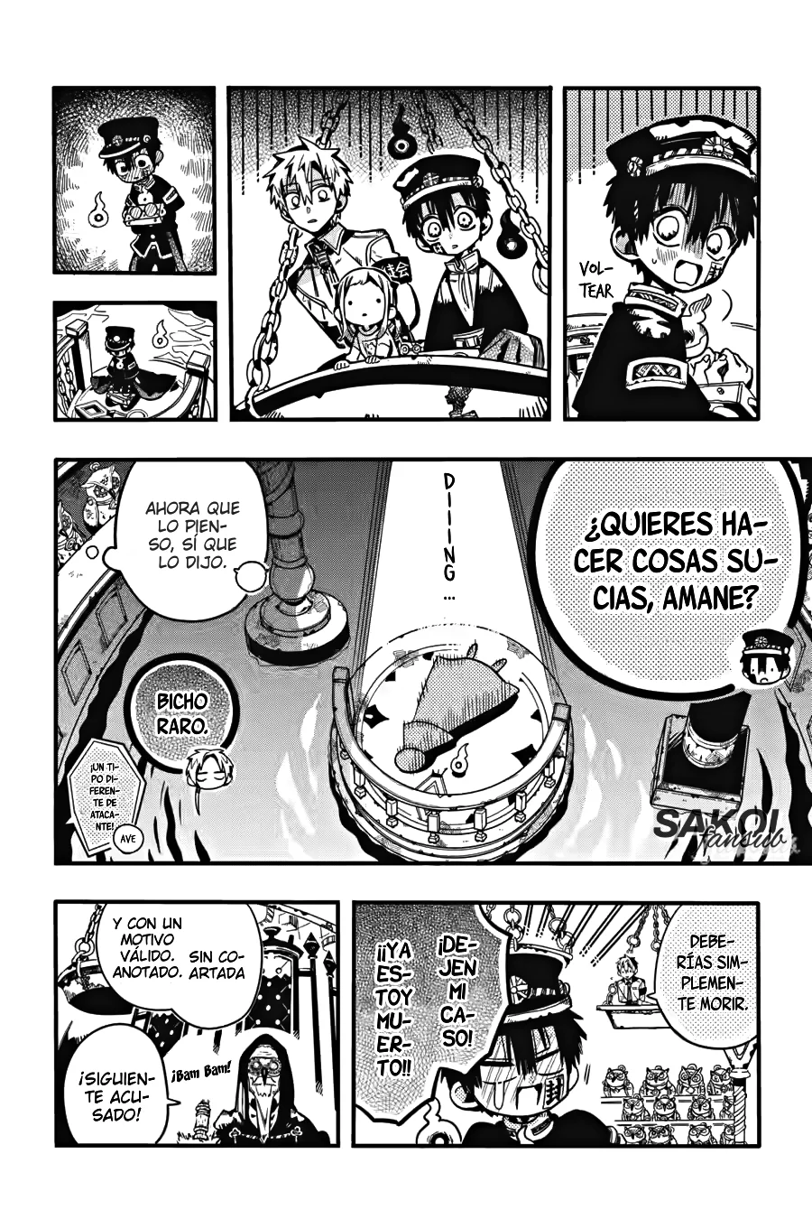 Jibaku Shounen Hanako-kun Capítulo 109 - Página 15