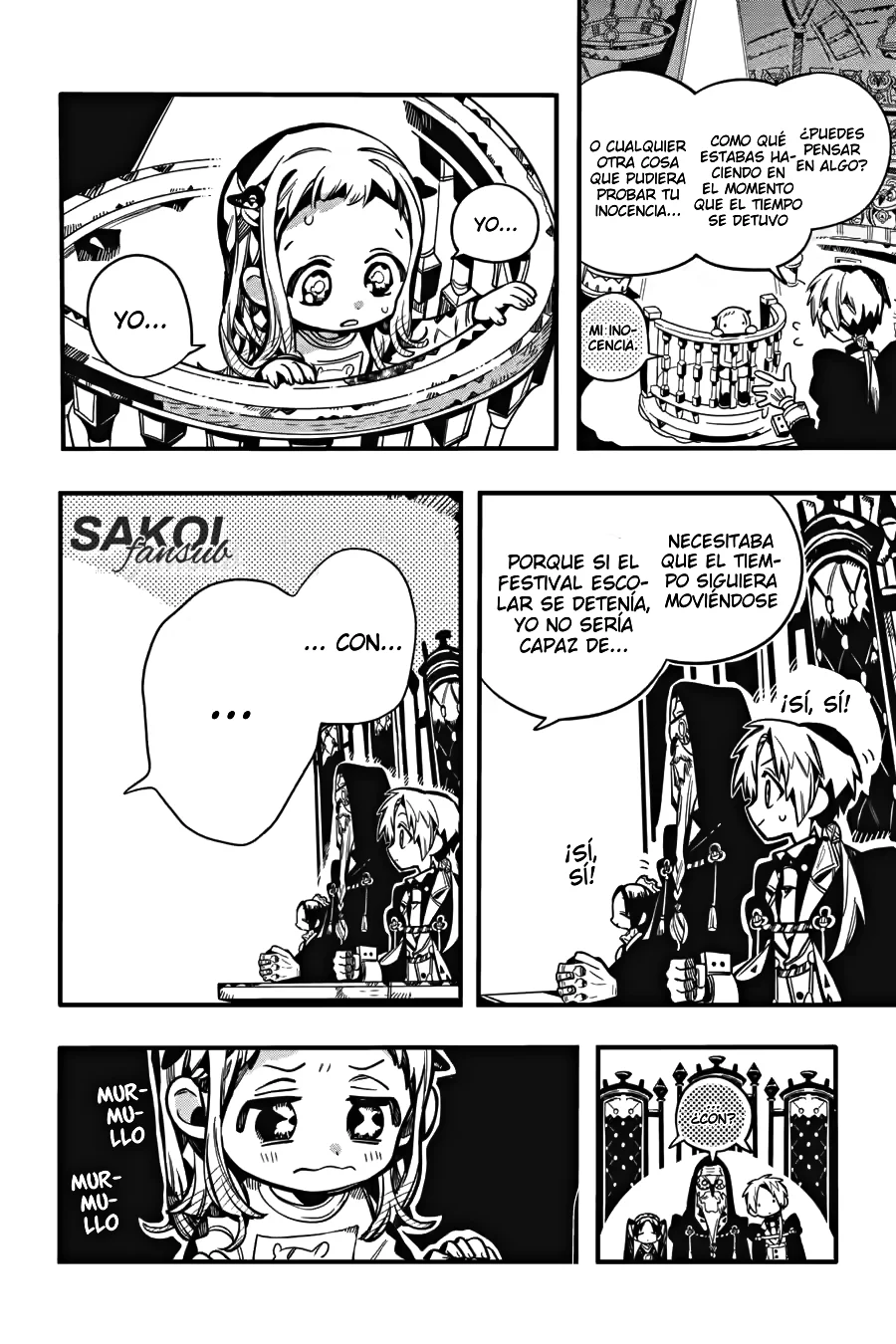 Jibaku Shounen Hanako-kun Capítulo 109 - Página 17