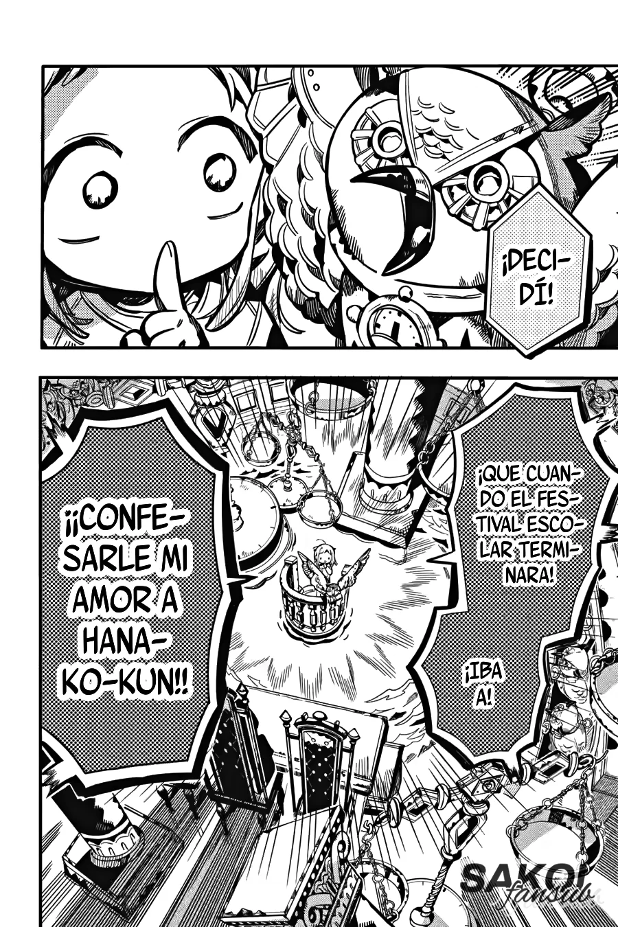 Jibaku Shounen Hanako-kun Capítulo 109 - Página 19