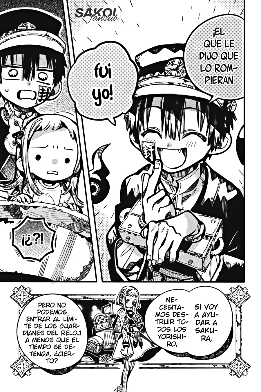 Jibaku Shounen Hanako-kun Capítulo 109 - Página 24