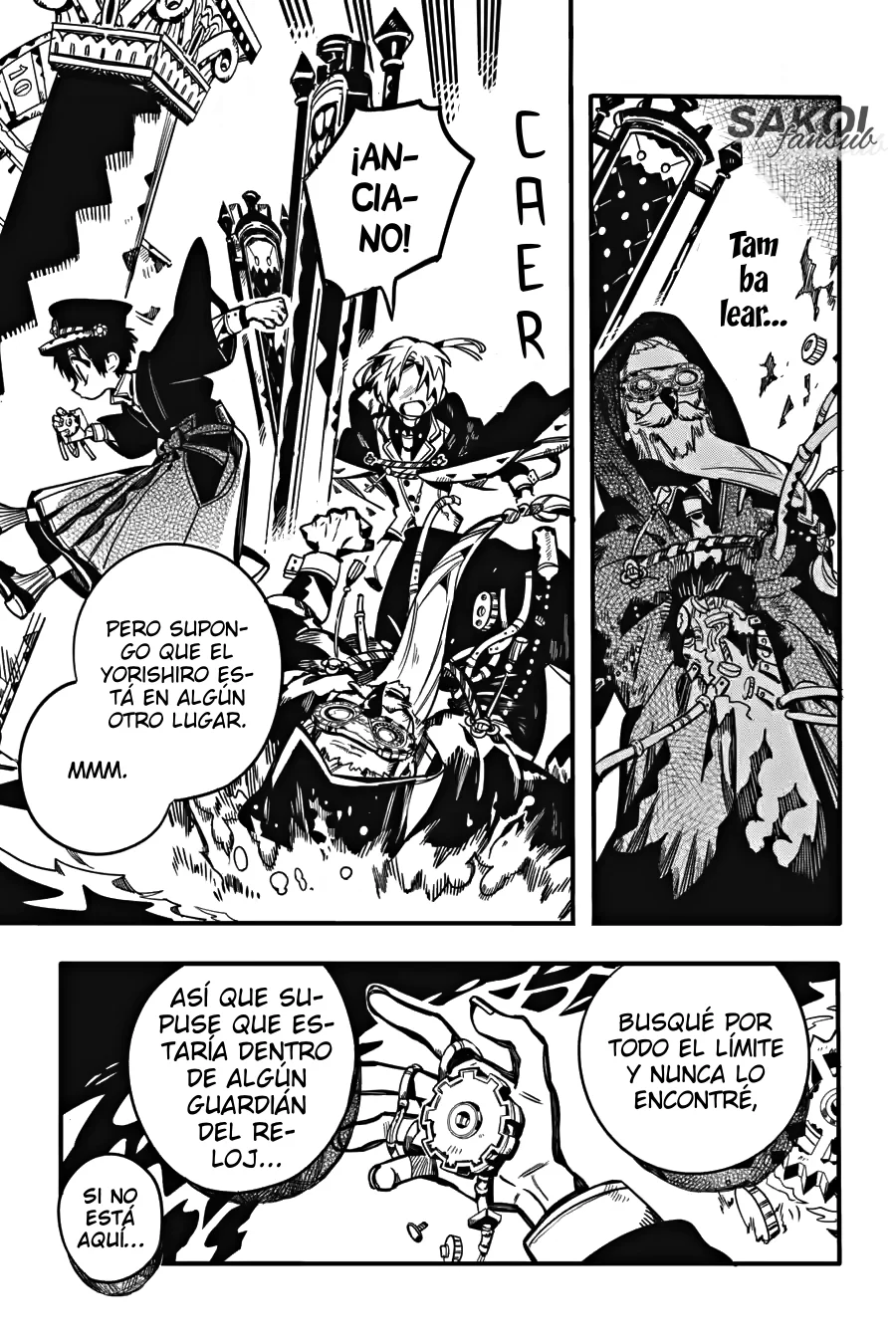 Jibaku Shounen Hanako-kun Capítulo 109 - Página 32