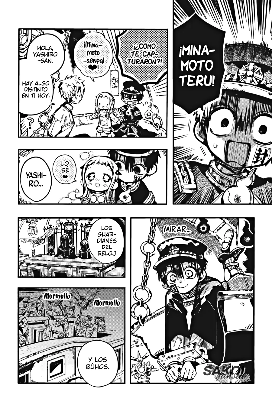 Jibaku Shounen Hanako-kun Capítulo 109 - Página 4