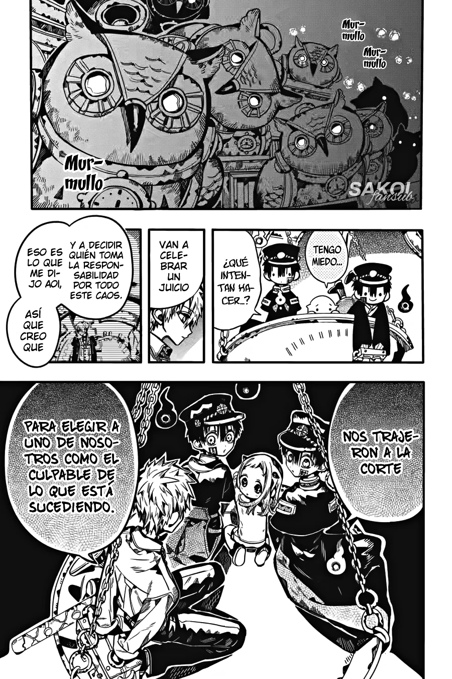 Jibaku Shounen Hanako-kun Capítulo 109 - Página 5