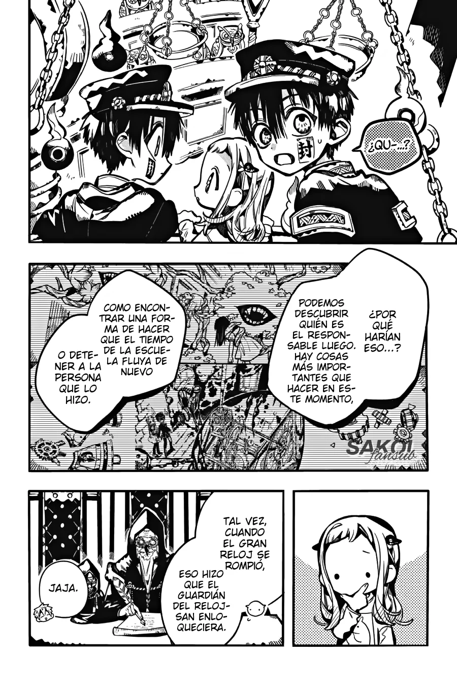 Jibaku Shounen Hanako-kun Capítulo 109 - Página 6