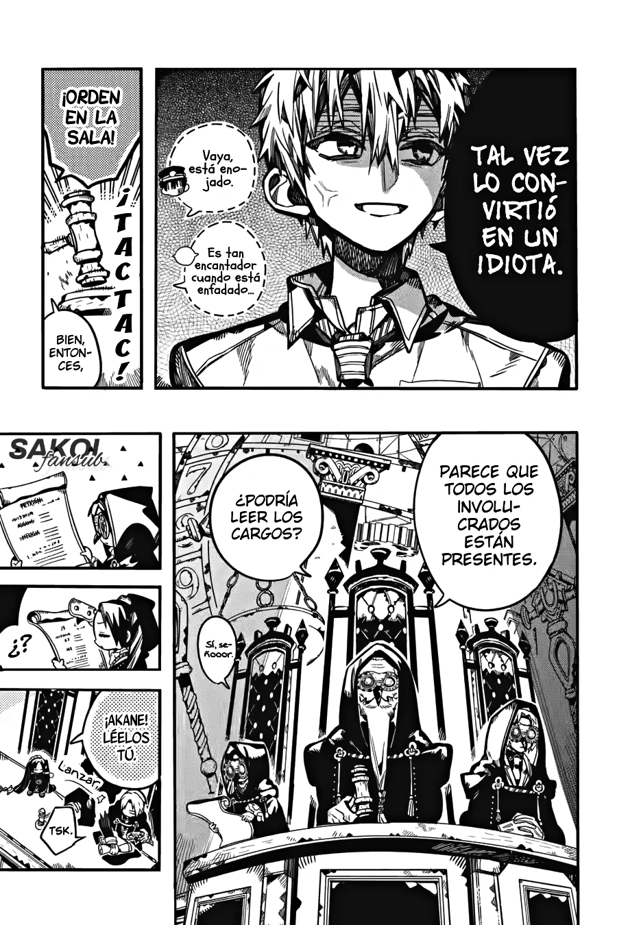 Jibaku Shounen Hanako-kun Capítulo 109 - Página 7