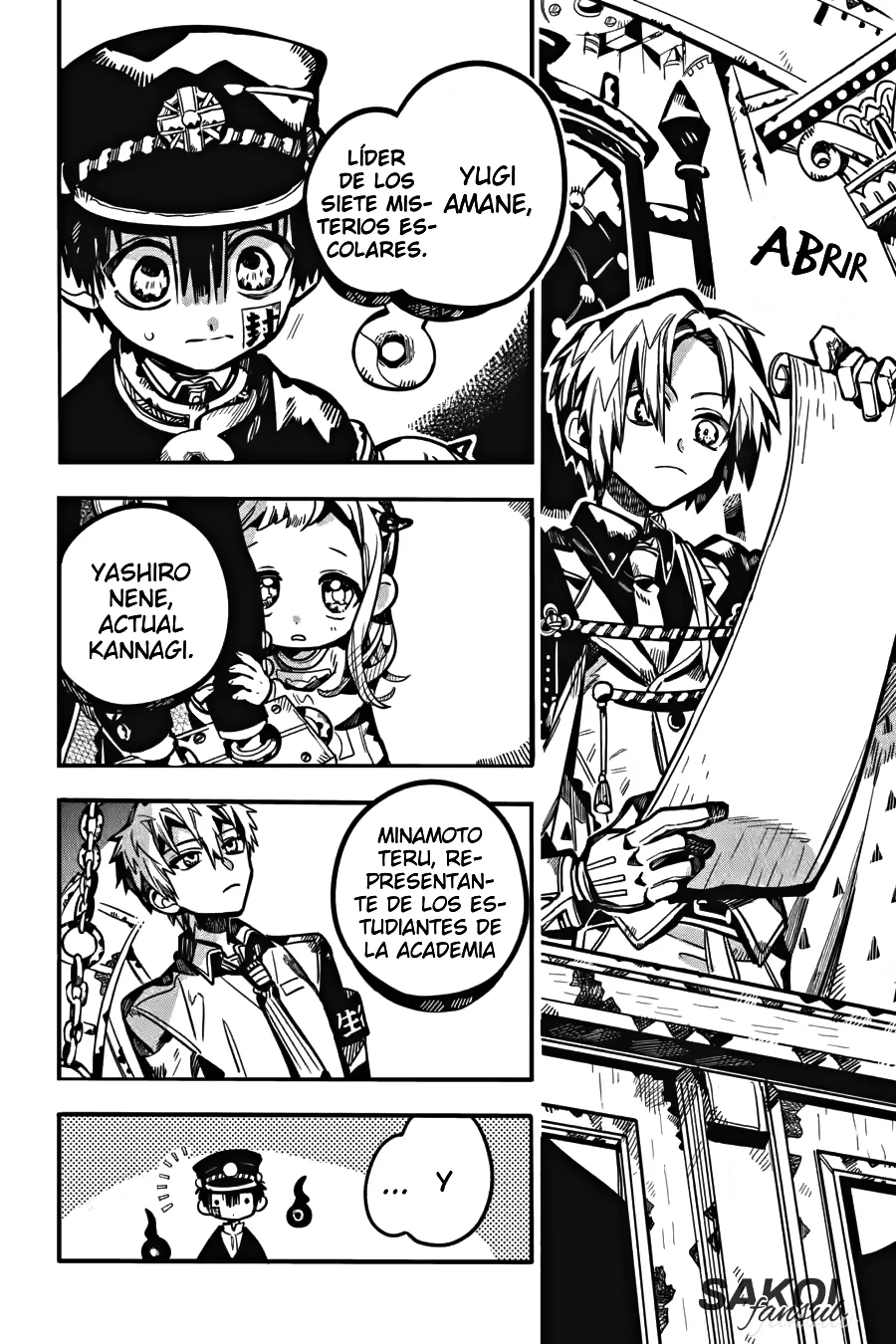 Jibaku Shounen Hanako-kun Capítulo 109 - Página 8