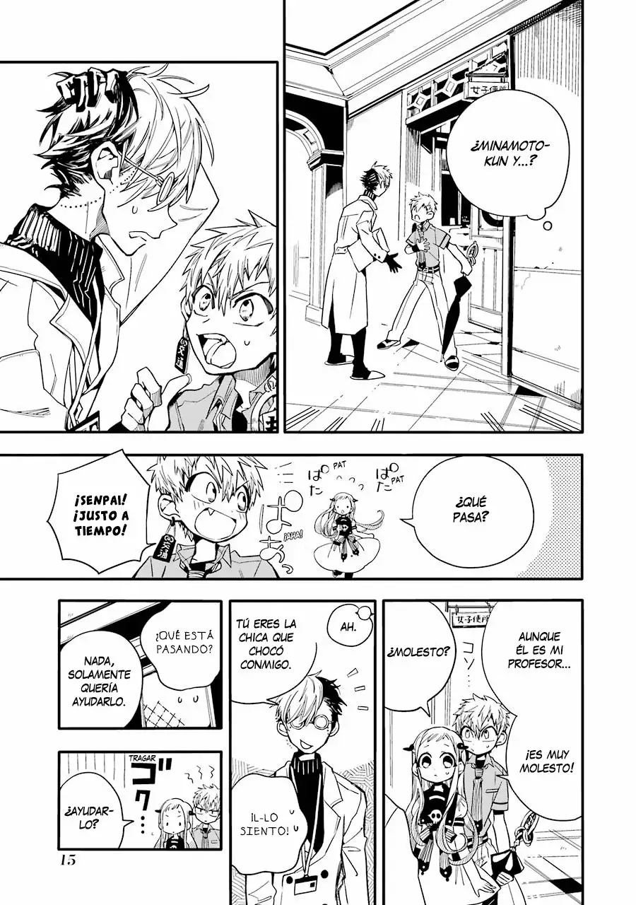 Jibaku Shounen Hanako-kun Capítulo 11 - Página 17