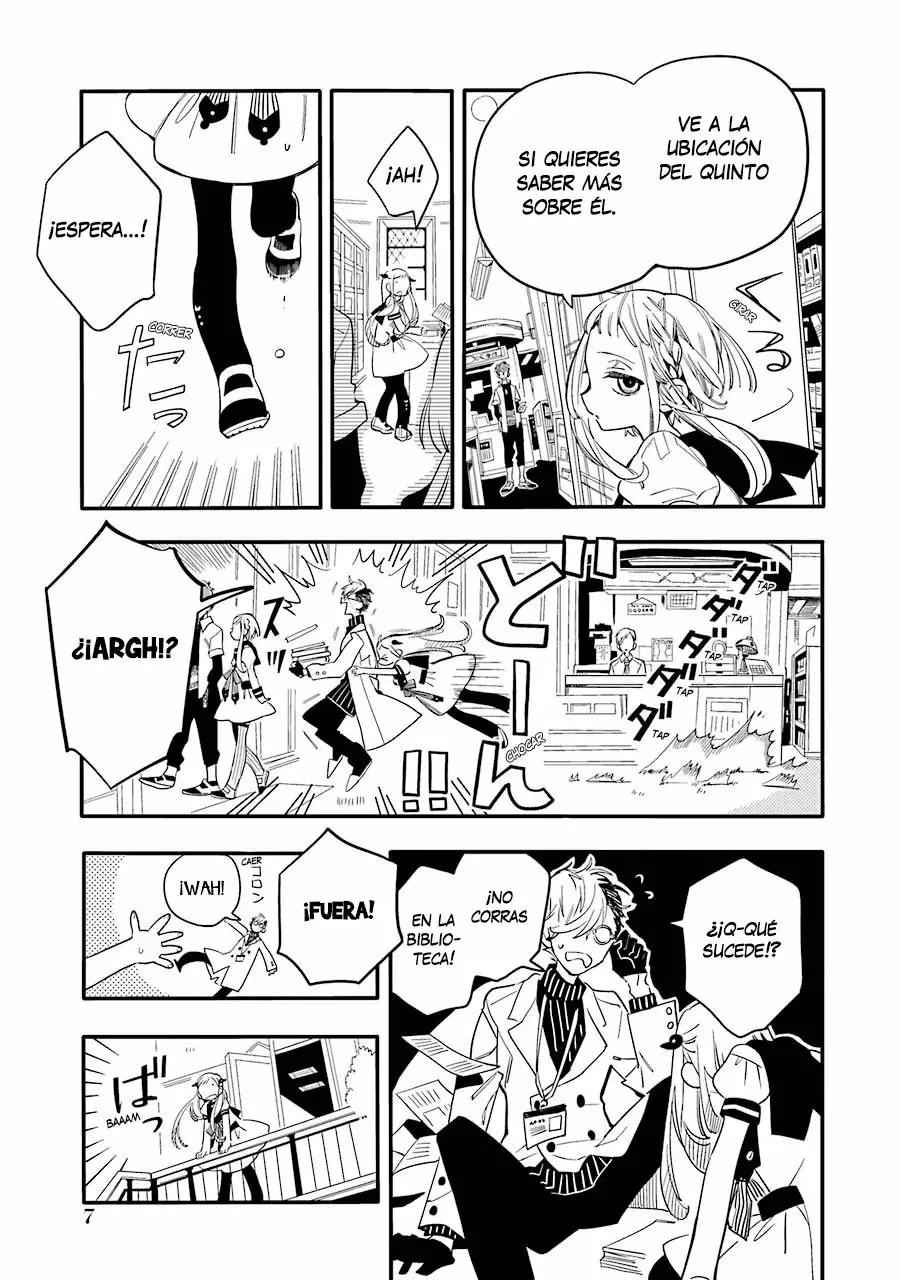 Jibaku Shounen Hanako-kun Capítulo 11 - Página 9