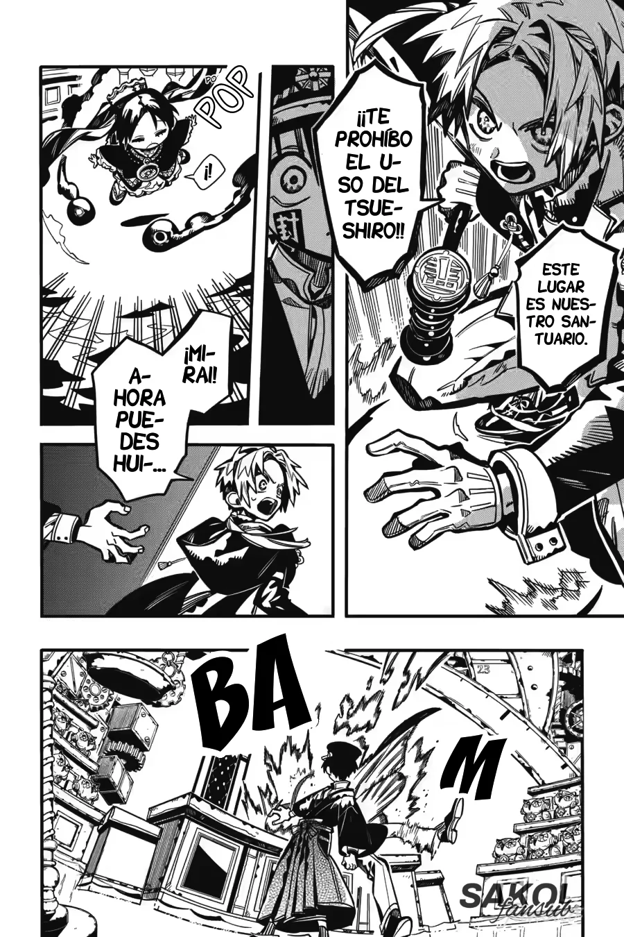 Jibaku Shounen Hanako-kun Capítulo 110 - Página 10