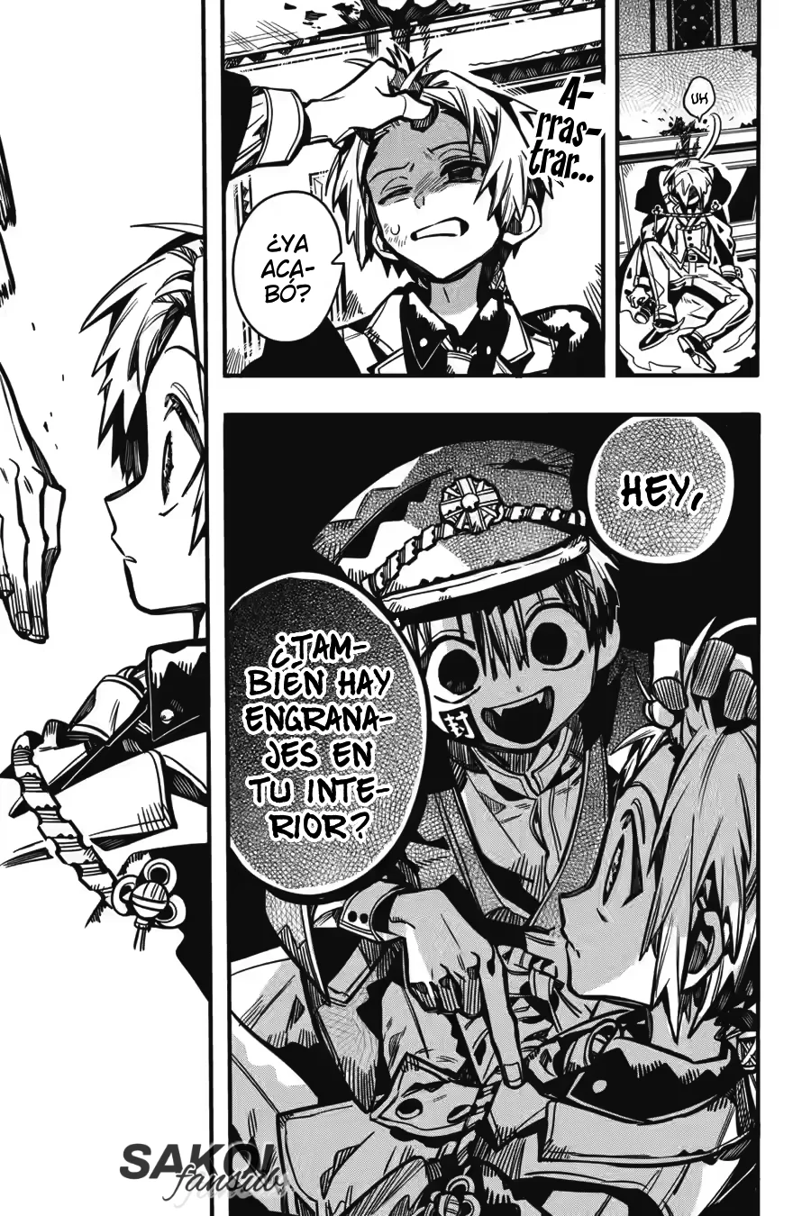 Jibaku Shounen Hanako-kun Capítulo 110 - Página 11