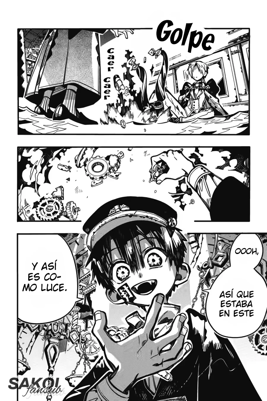 Jibaku Shounen Hanako-kun Capítulo 110 - Página 14