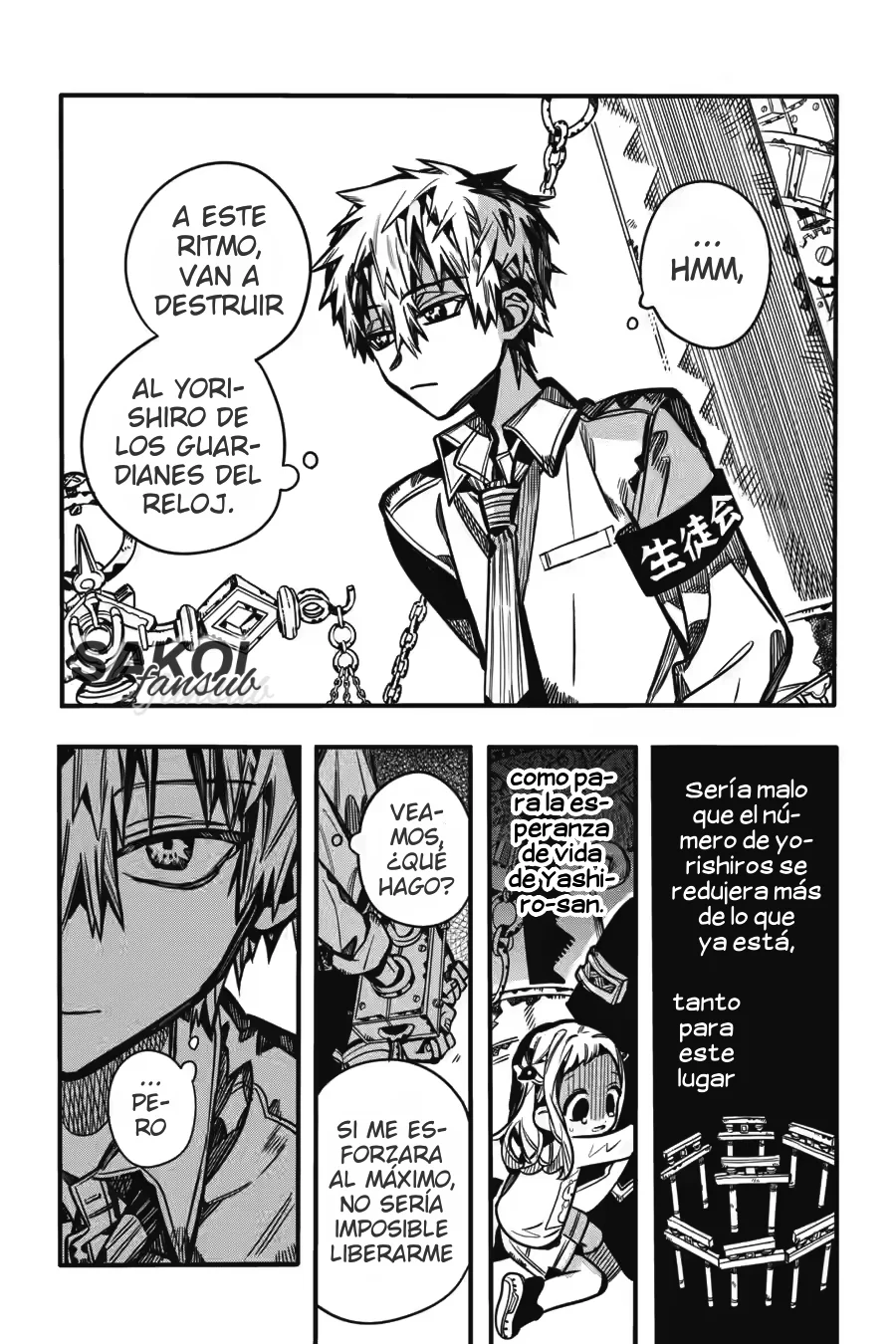 Jibaku Shounen Hanako-kun Capítulo 110 - Página 29