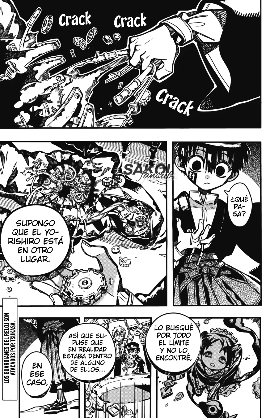 Jibaku Shounen Hanako-kun Capítulo 110 - Página 3