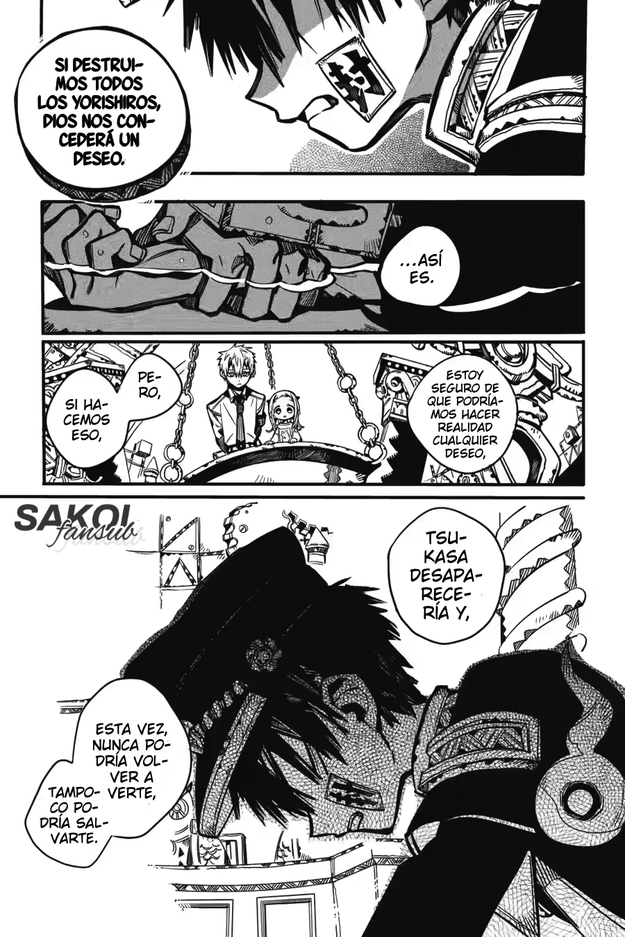 Jibaku Shounen Hanako-kun Capítulo 110 - Página 35