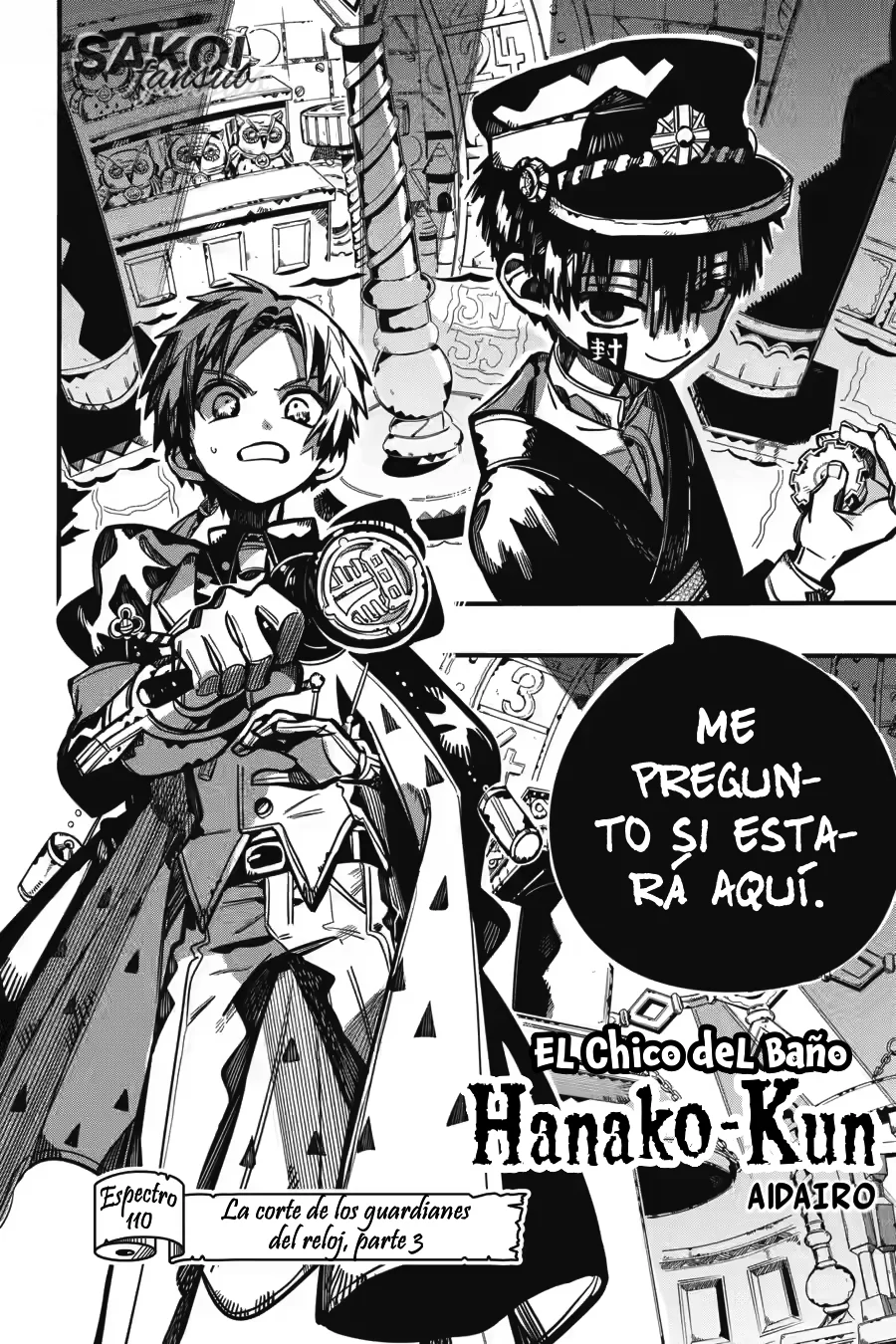 Jibaku Shounen Hanako-kun Capítulo 110 - Página 4