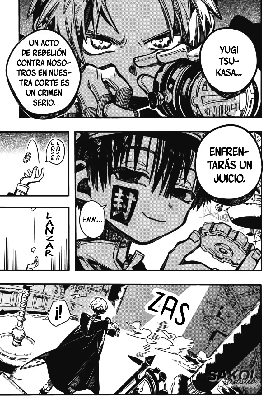 Jibaku Shounen Hanako-kun Capítulo 110 - Página 5