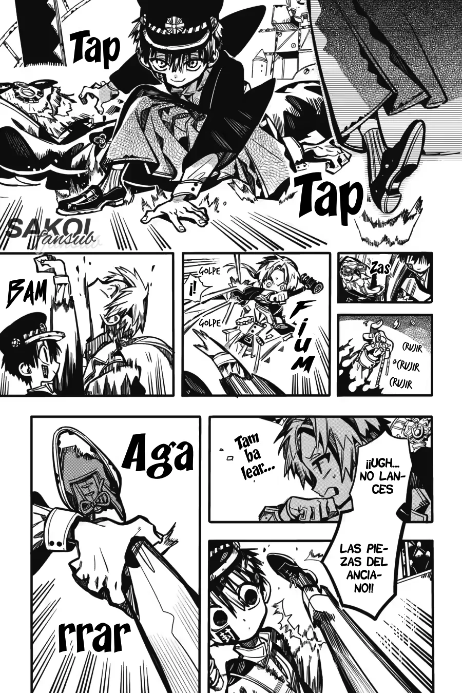 Jibaku Shounen Hanako-kun Capítulo 110 - Página 7