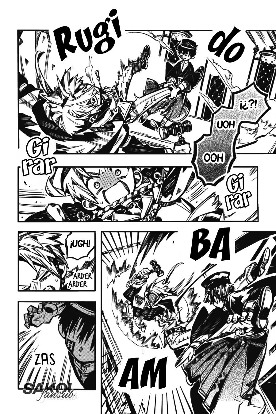 Jibaku Shounen Hanako-kun Capítulo 110 - Página 8