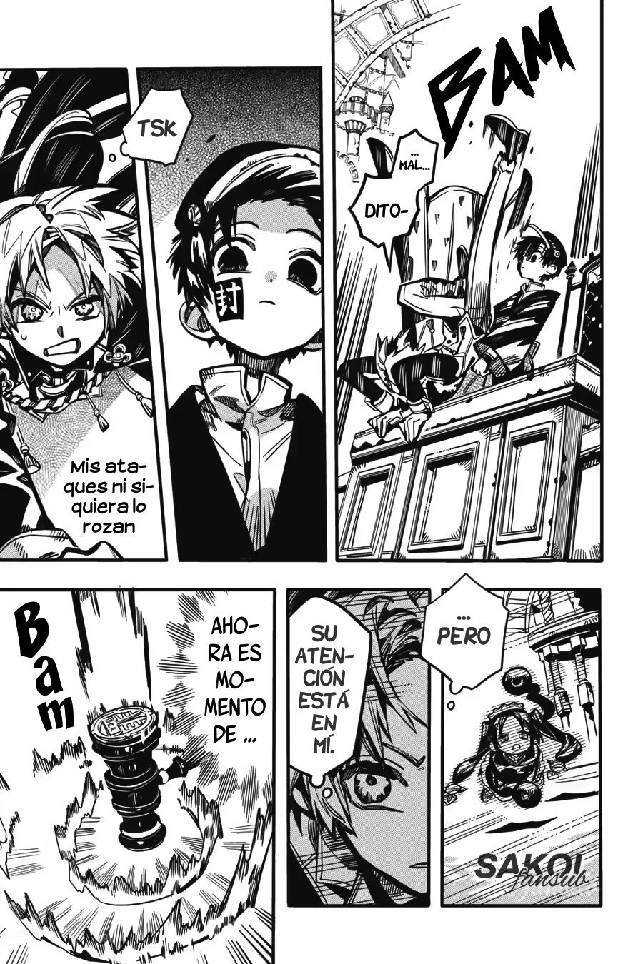 Jibaku Shounen Hanako-kun Capítulo 110 - Página 9