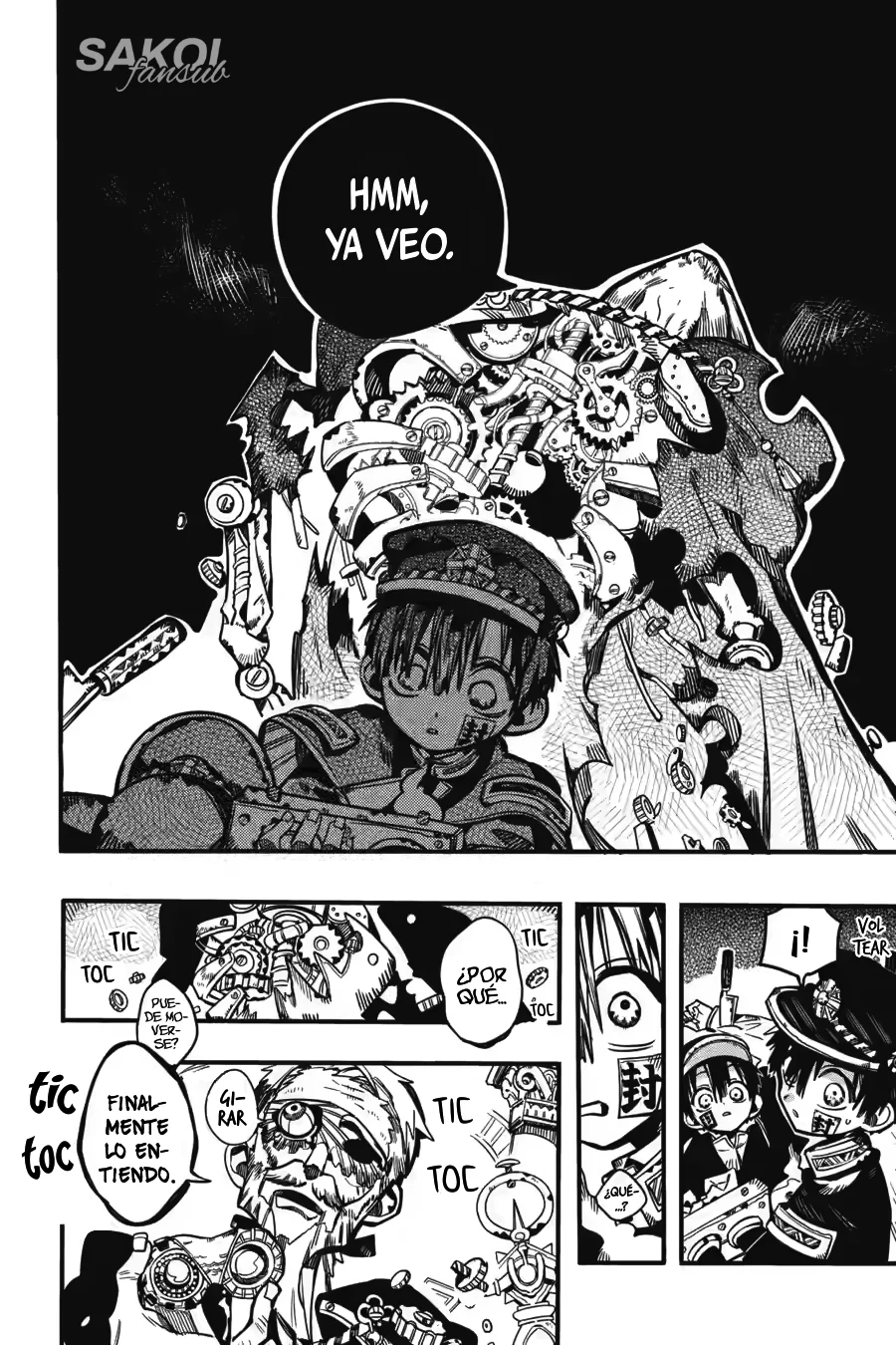 Jibaku Shounen Hanako-kun Capítulo 111 - Página 10