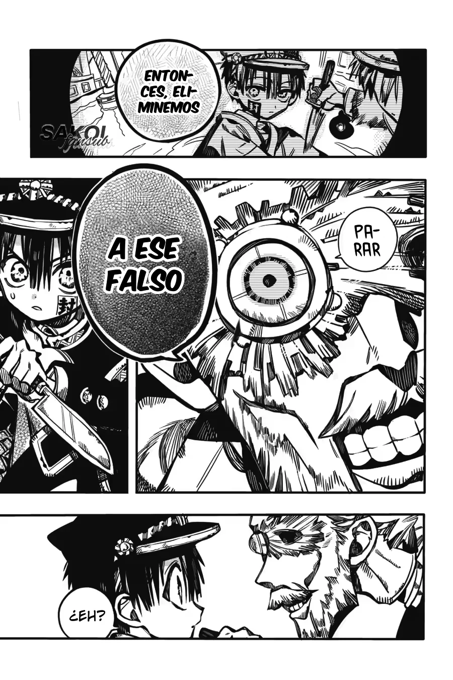 Jibaku Shounen Hanako-kun Capítulo 111 - Página 11