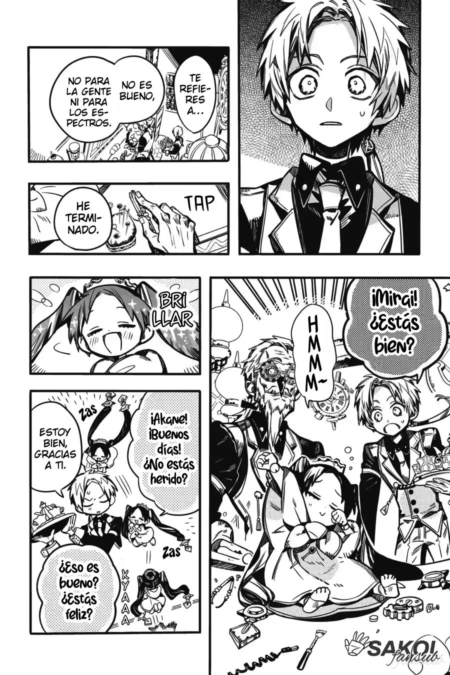 Jibaku Shounen Hanako-kun Capítulo 111 - Página 29