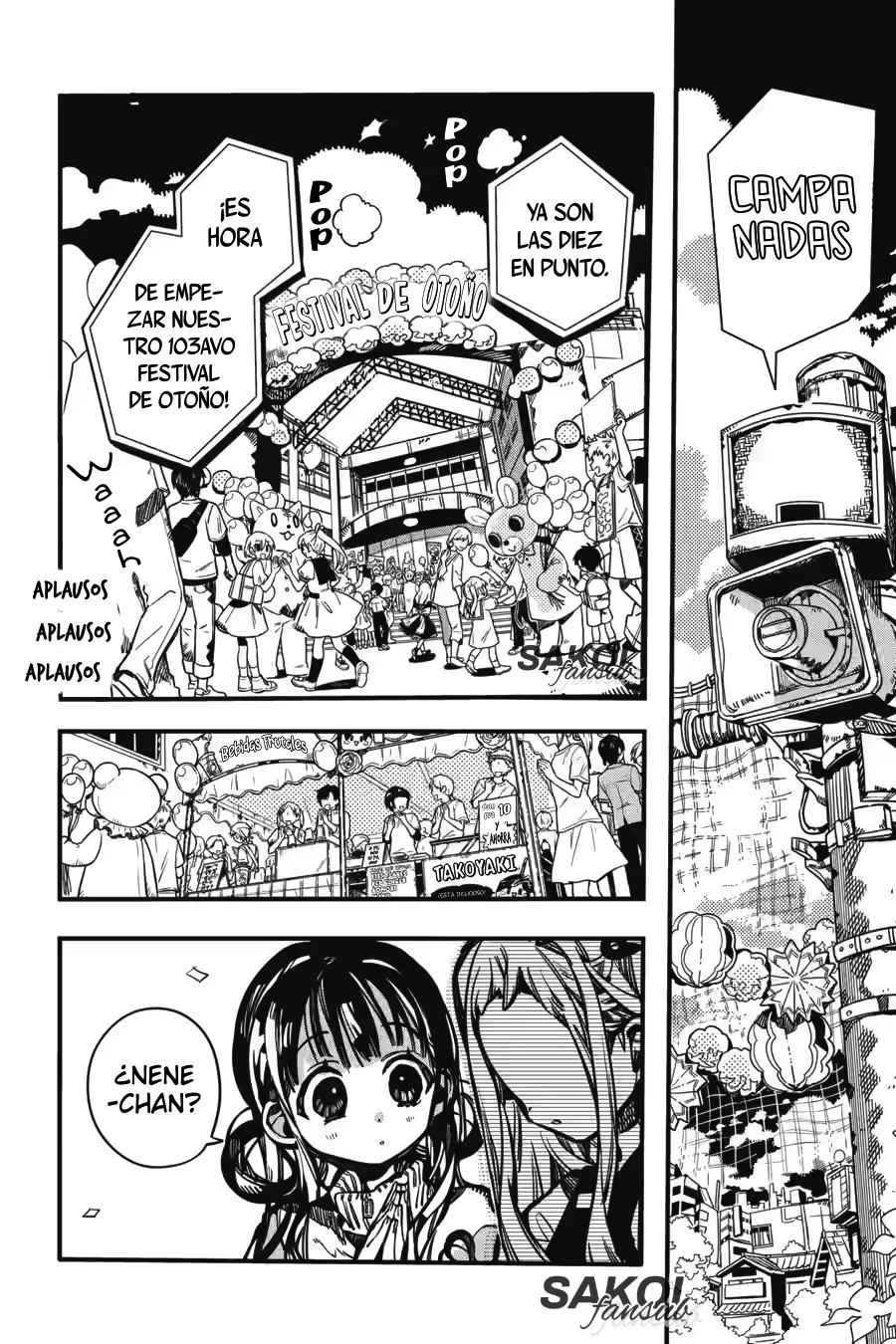 Jibaku Shounen Hanako-kun Capítulo 111 - Página 39