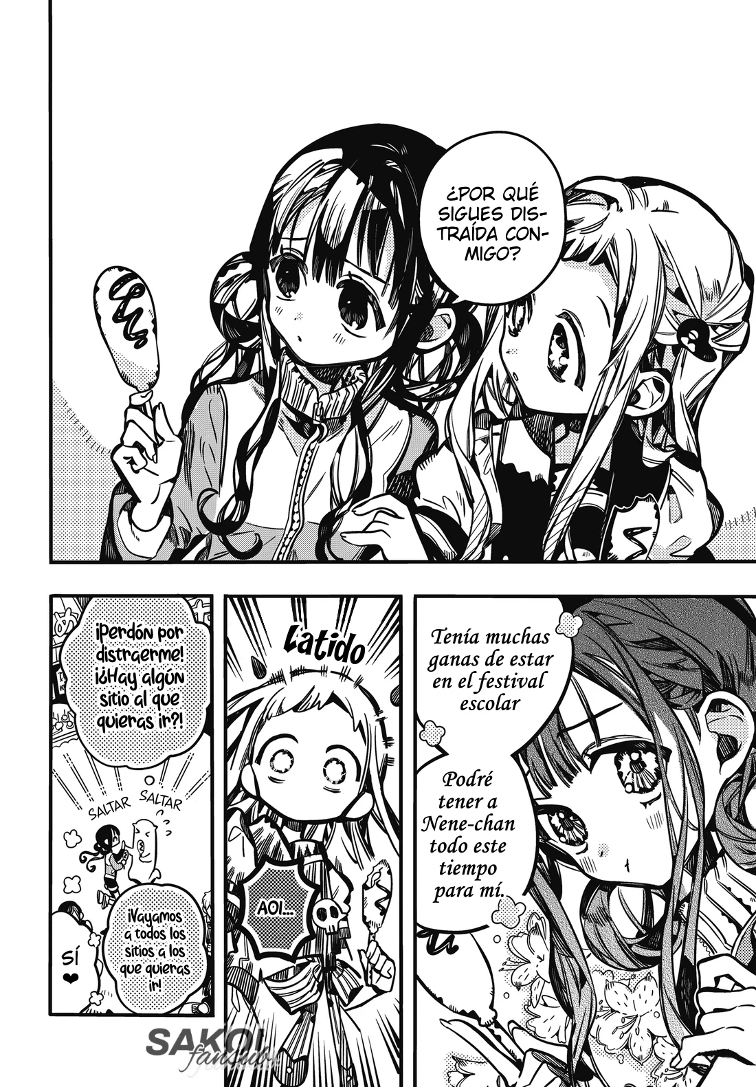 Jibaku Shounen Hanako-kun Capítulo 112 - Página 10