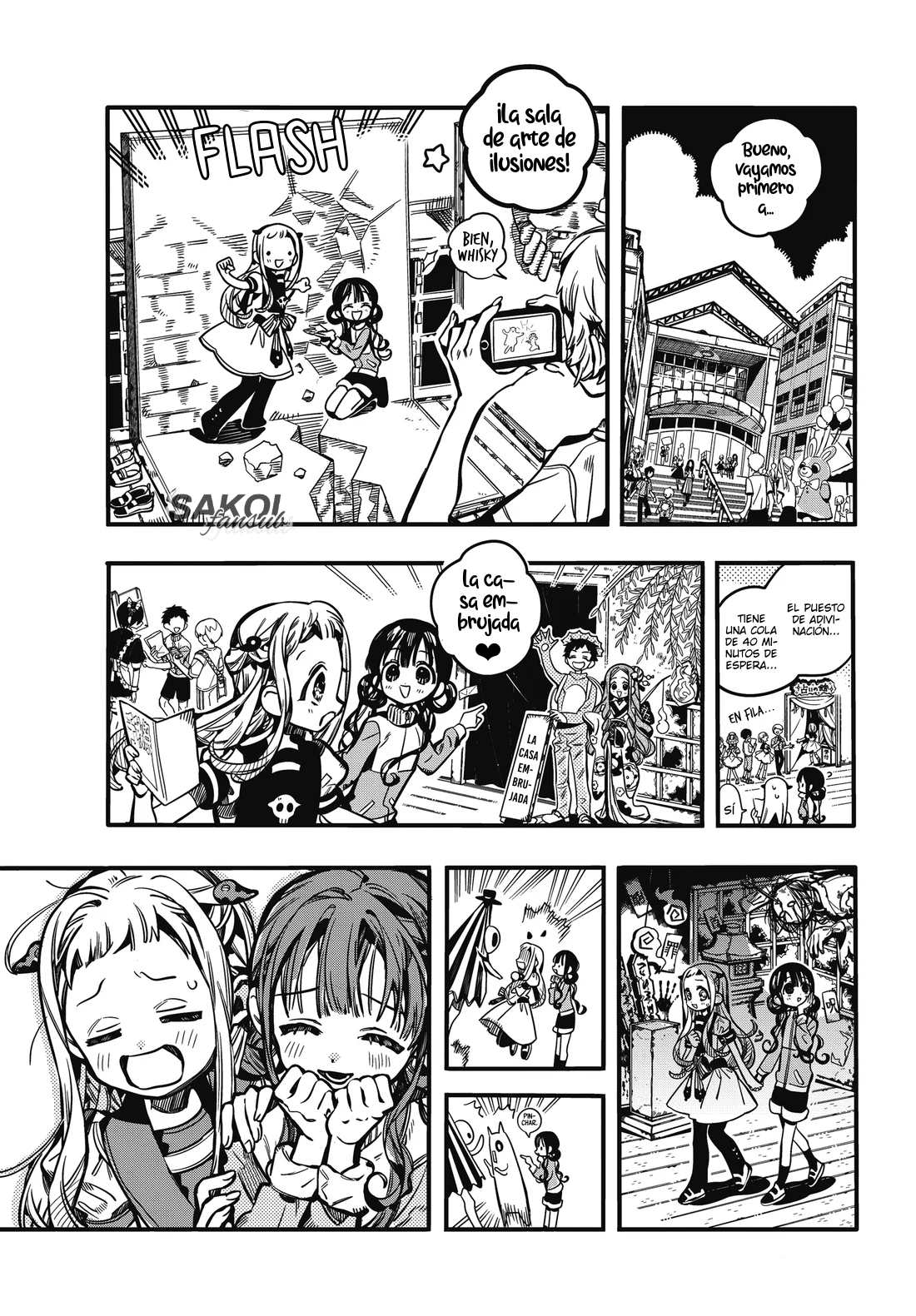 Jibaku Shounen Hanako-kun Capítulo 112 - Página 11