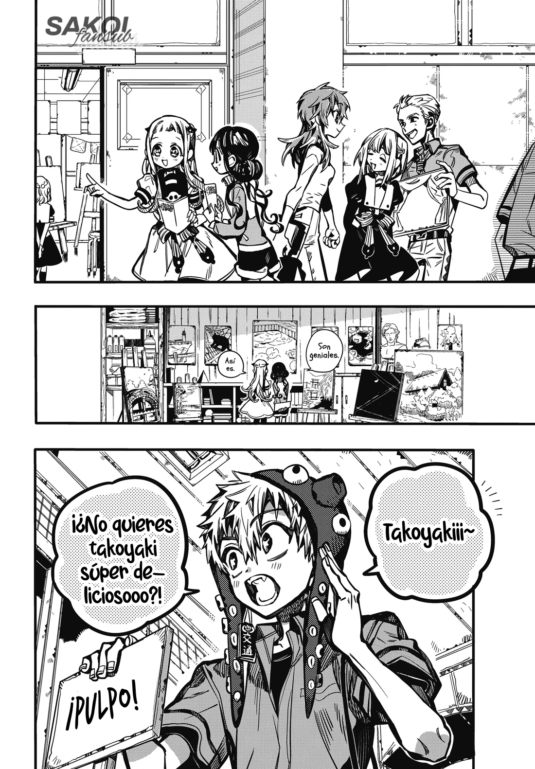 Jibaku Shounen Hanako-kun Capítulo 112 - Página 12