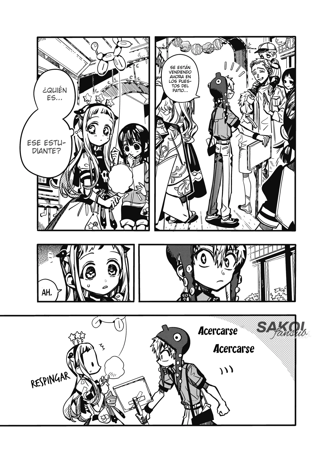 Jibaku Shounen Hanako-kun Capítulo 112 - Página 13