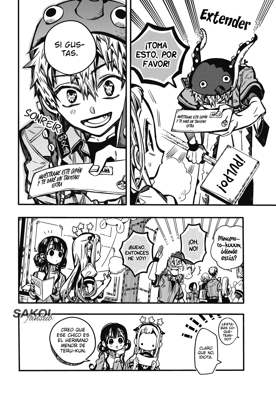 Jibaku Shounen Hanako-kun Capítulo 112 - Página 14