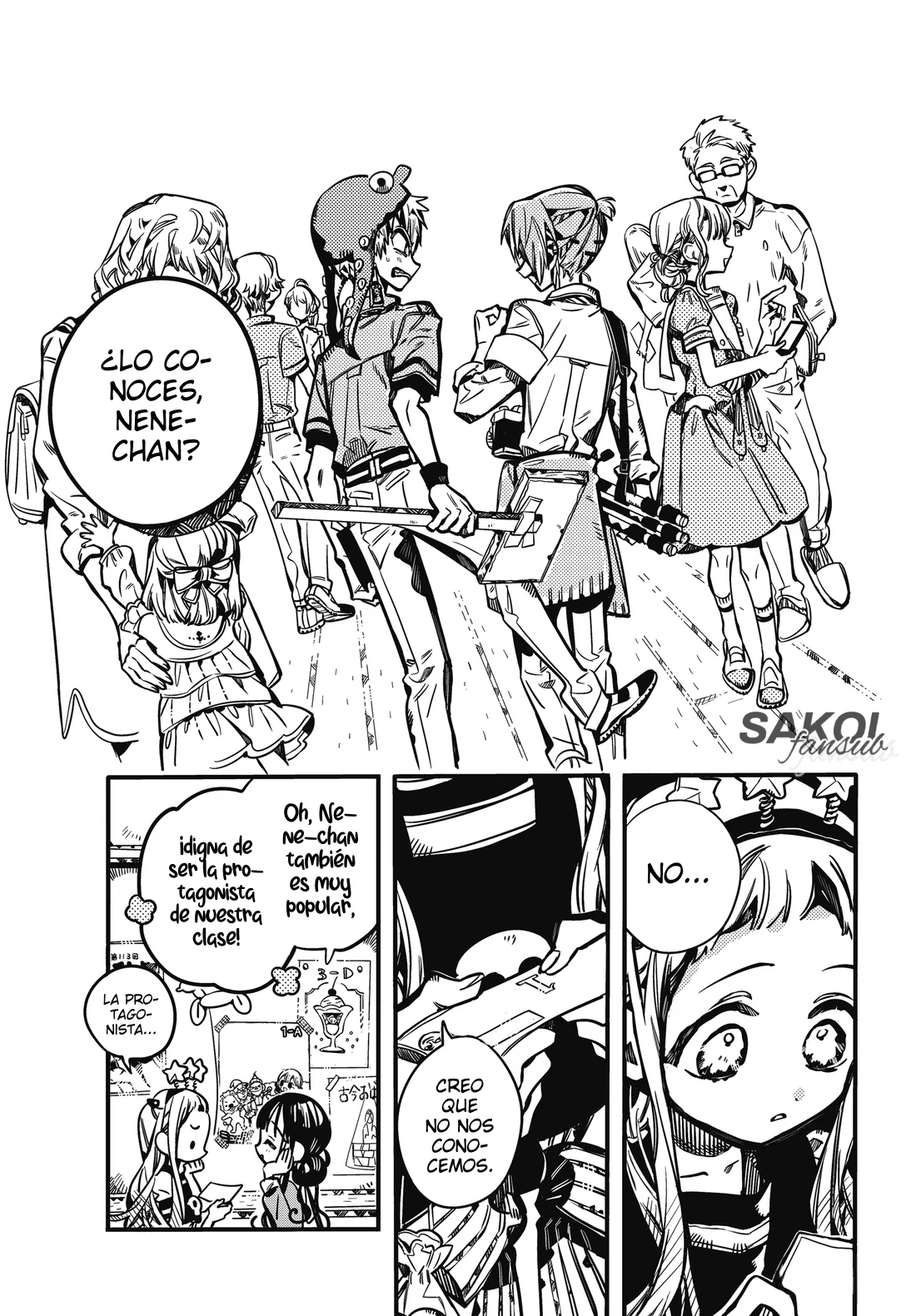 Jibaku Shounen Hanako-kun Capítulo 112 - Página 15