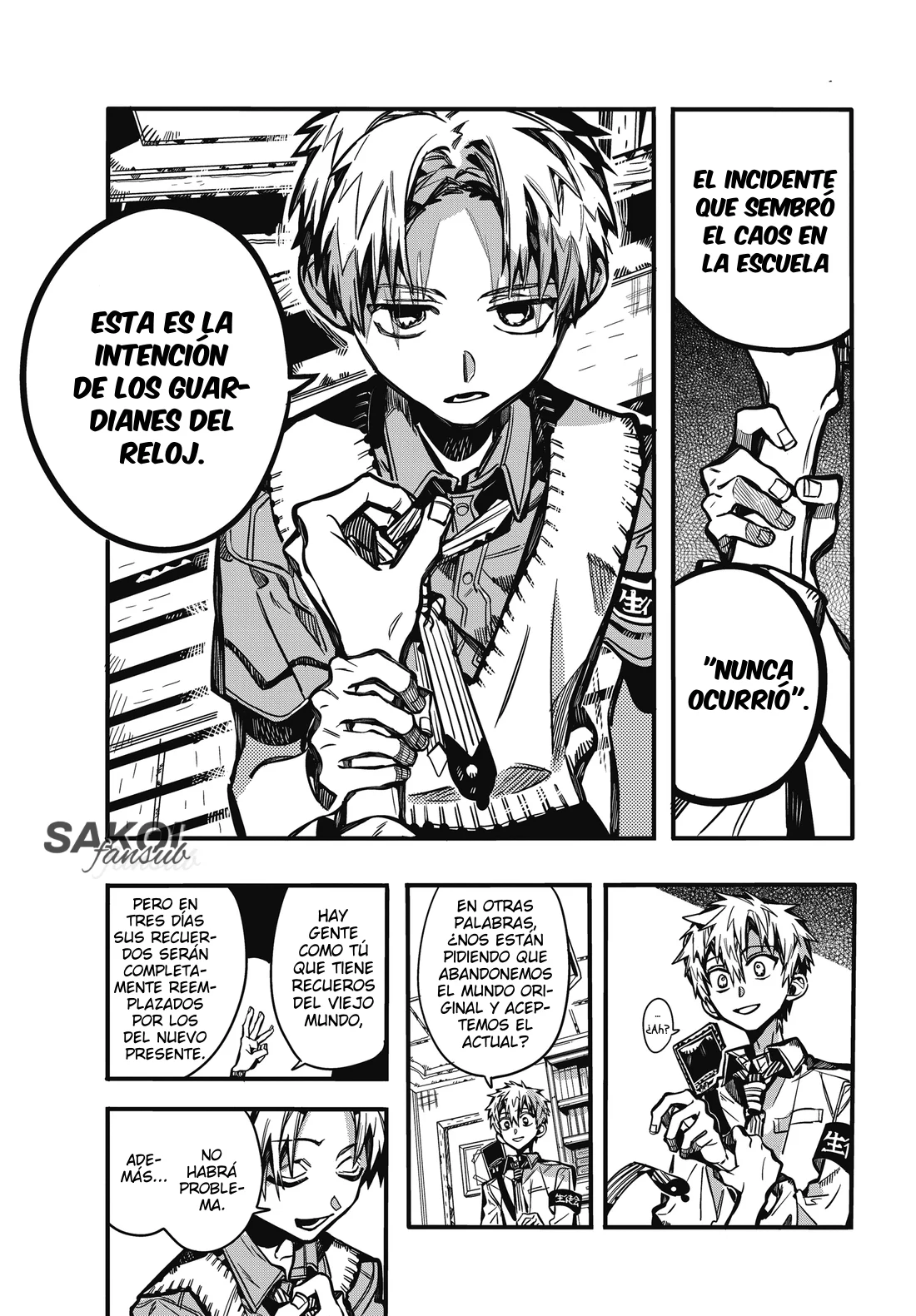 Jibaku Shounen Hanako-kun Capítulo 112 - Página 28