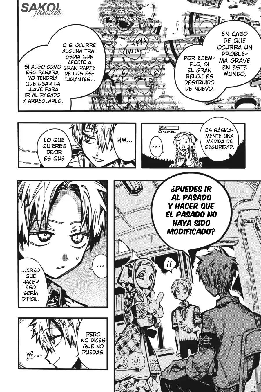 Jibaku Shounen Hanako-kun Capítulo 113 - Página 14