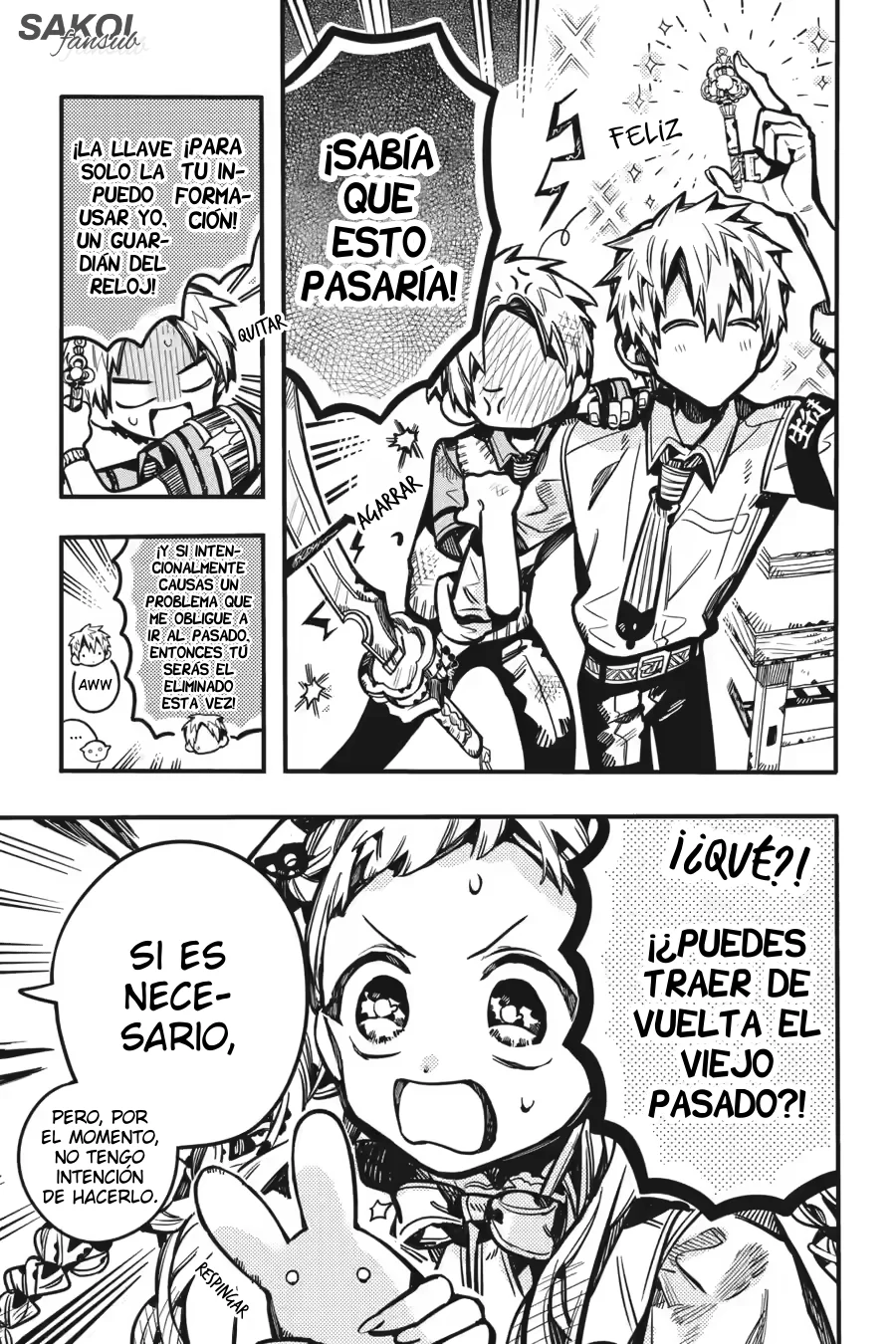 Jibaku Shounen Hanako-kun Capítulo 113 - Página 15