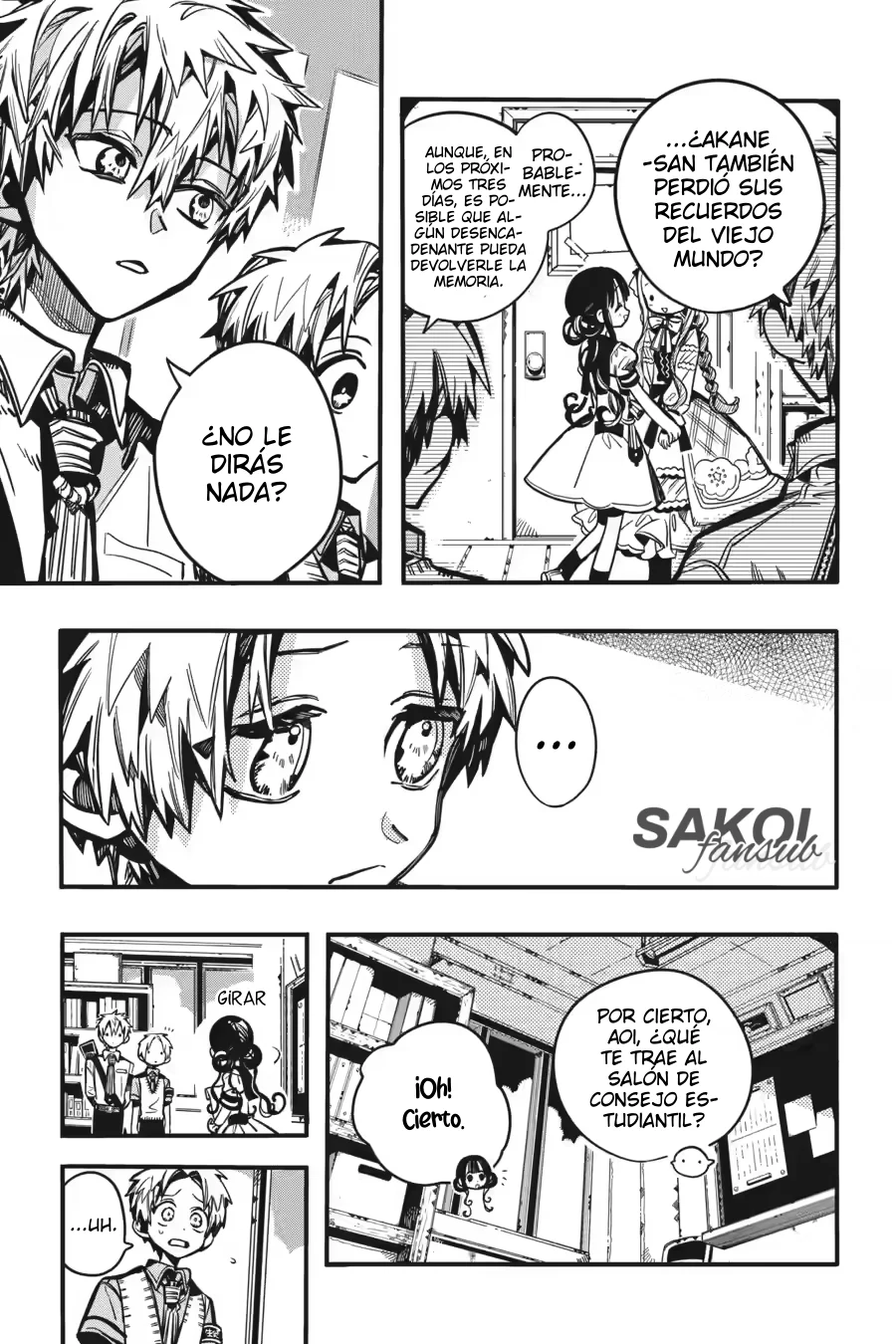 Jibaku Shounen Hanako-kun Capítulo 113 - Página 17