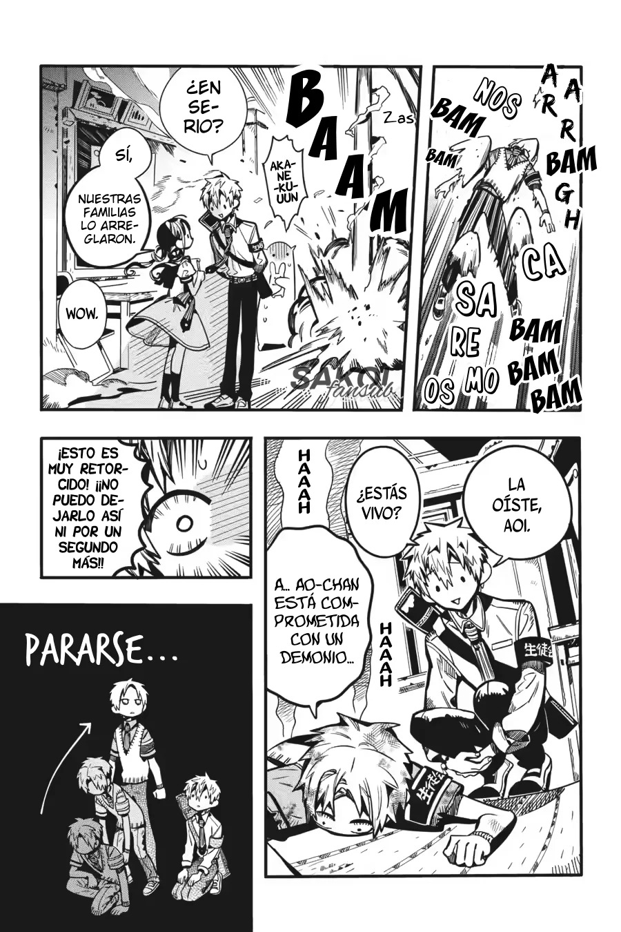 Jibaku Shounen Hanako-kun Capítulo 113 - Página 21