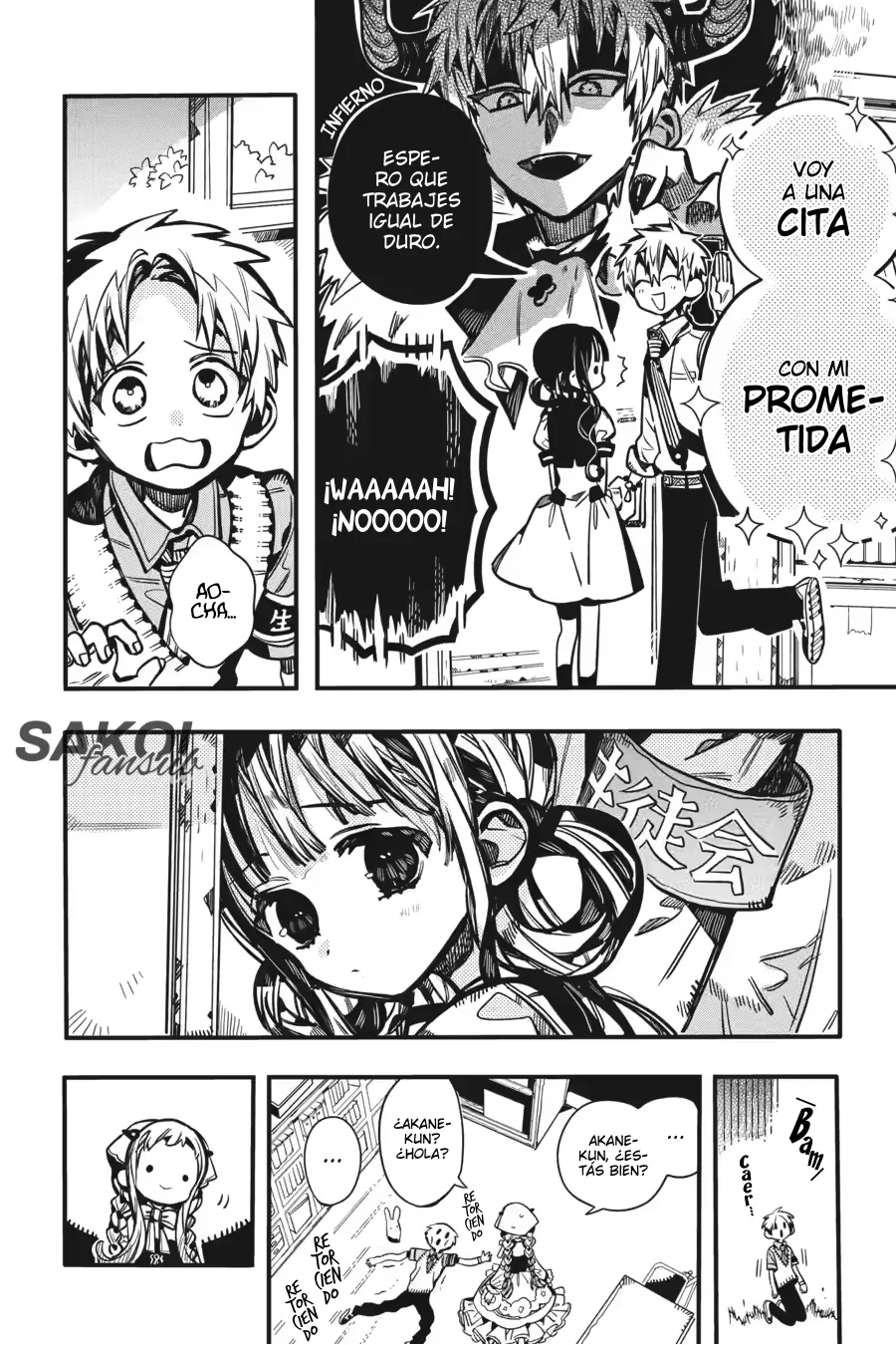 Jibaku Shounen Hanako-kun Capítulo 113 - Página 26