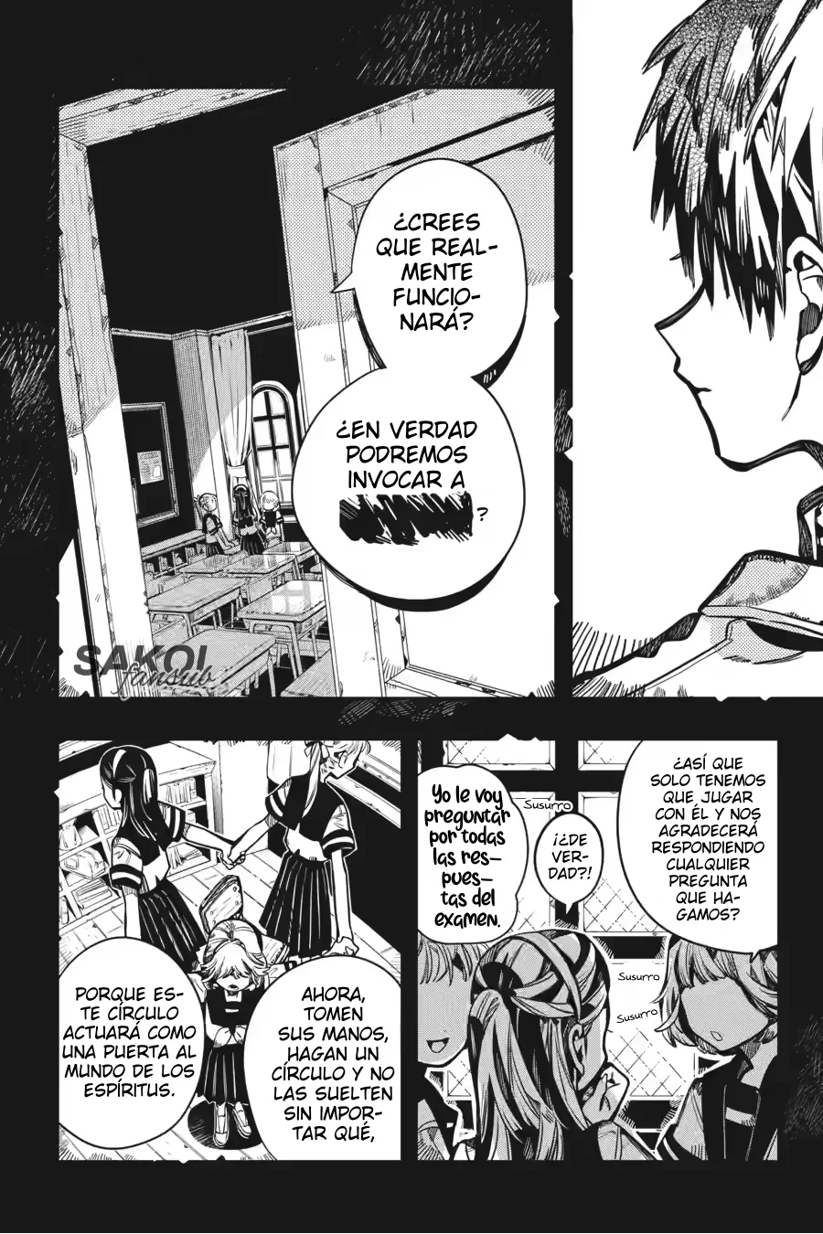 Jibaku Shounen Hanako-kun Capítulo 113 - Página 4