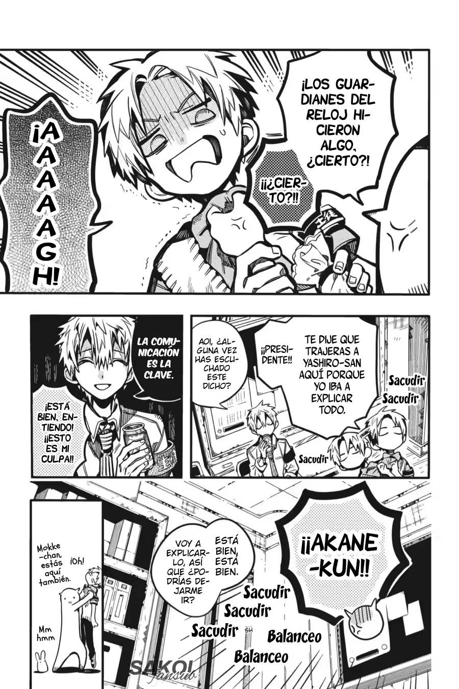 Jibaku Shounen Hanako-kun Capítulo 113 - Página 9