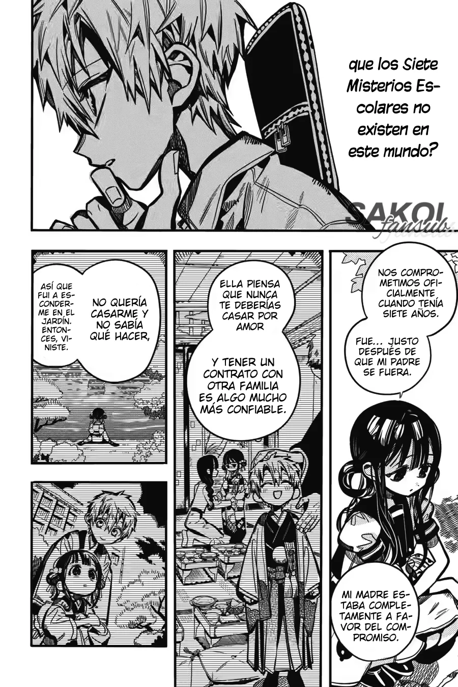 Jibaku Shounen Hanako-kun Capítulo 114 - Página 14