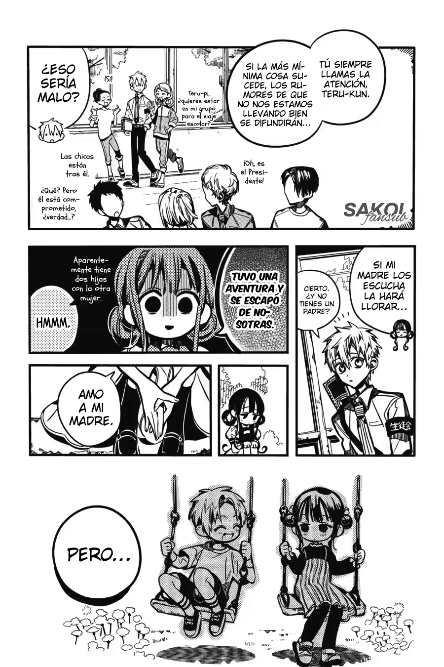 Jibaku Shounen Hanako-kun Capítulo 114 - Página 17